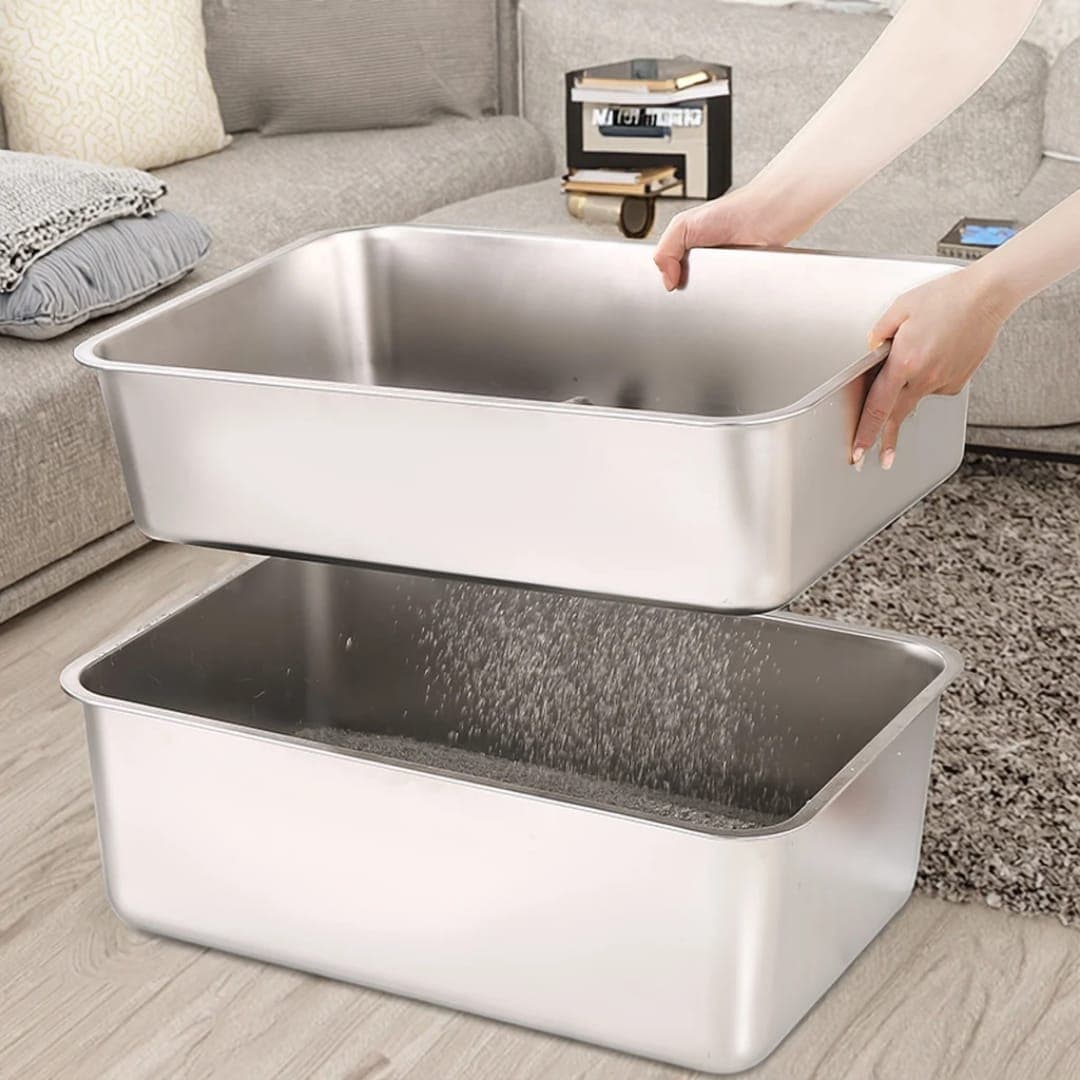 Litière SteelCat - Vue détail